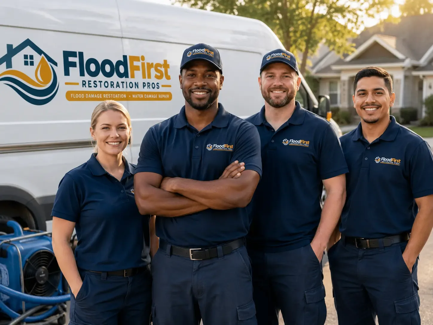 Flood Damage Restoration company in Bluffs, IL